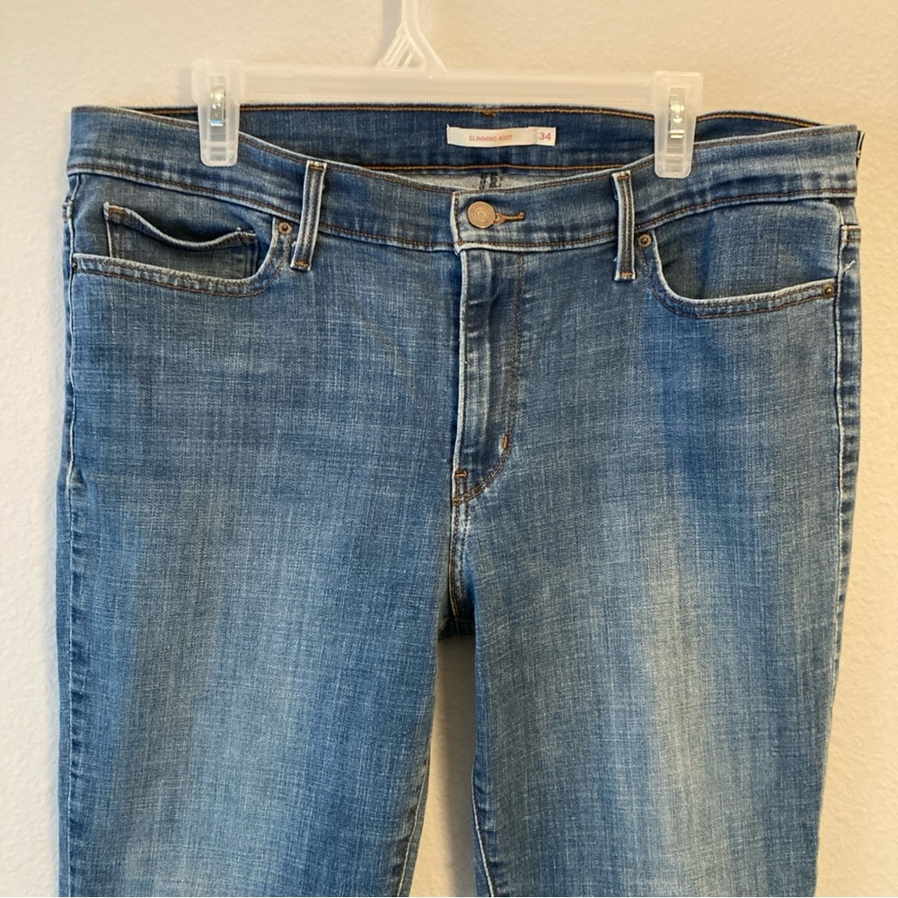Levi’s Slimming Boot Jeans 34x30 - Picture 2 of 8